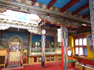 Inside view of the monastery